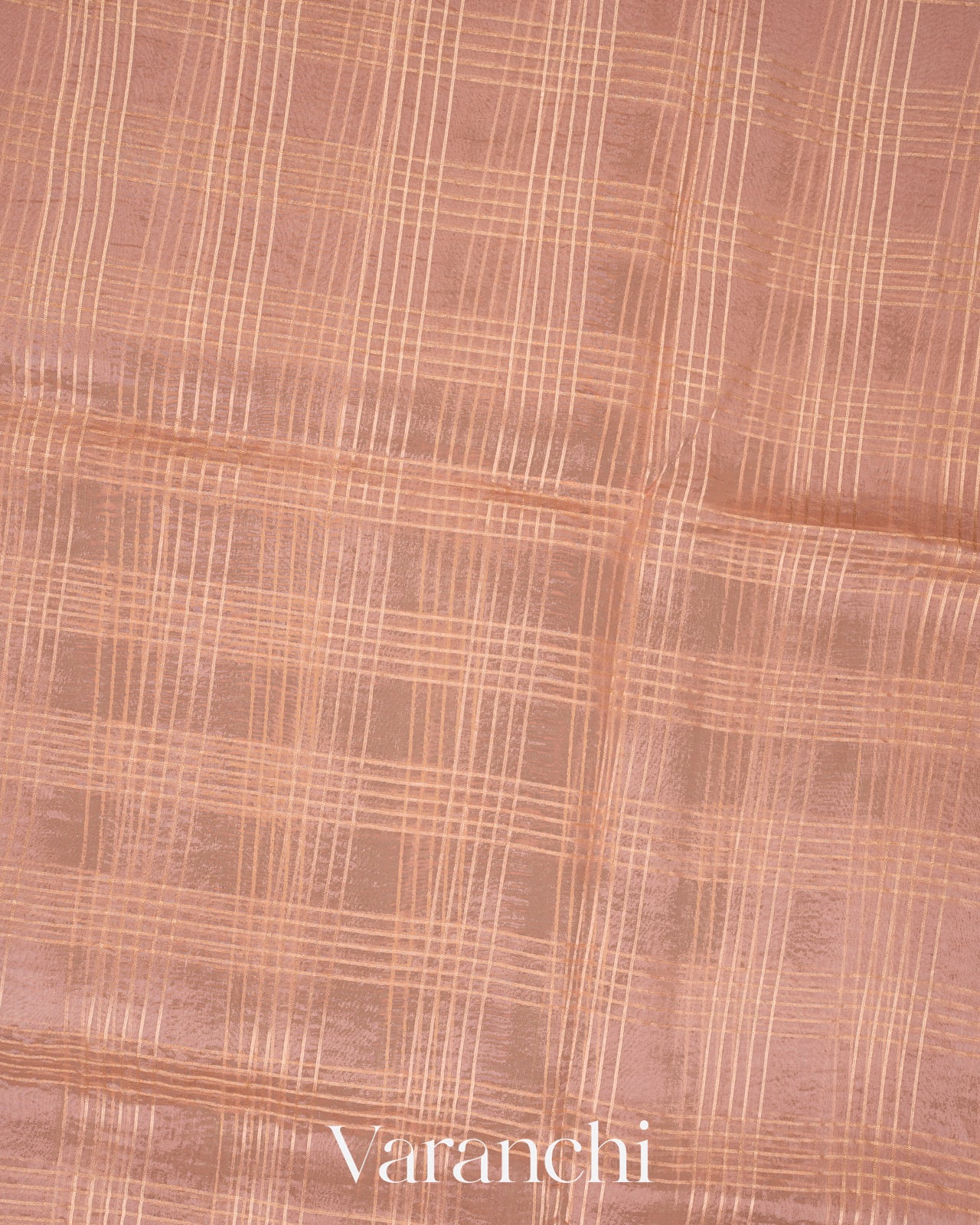 Dusty Rose Pink Pure Kora Silk Handloom Saree 
