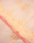 Off-white Pure Kora Silk Handloom Saree