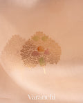 Off-white Pure Kora Silk Handloom Saree