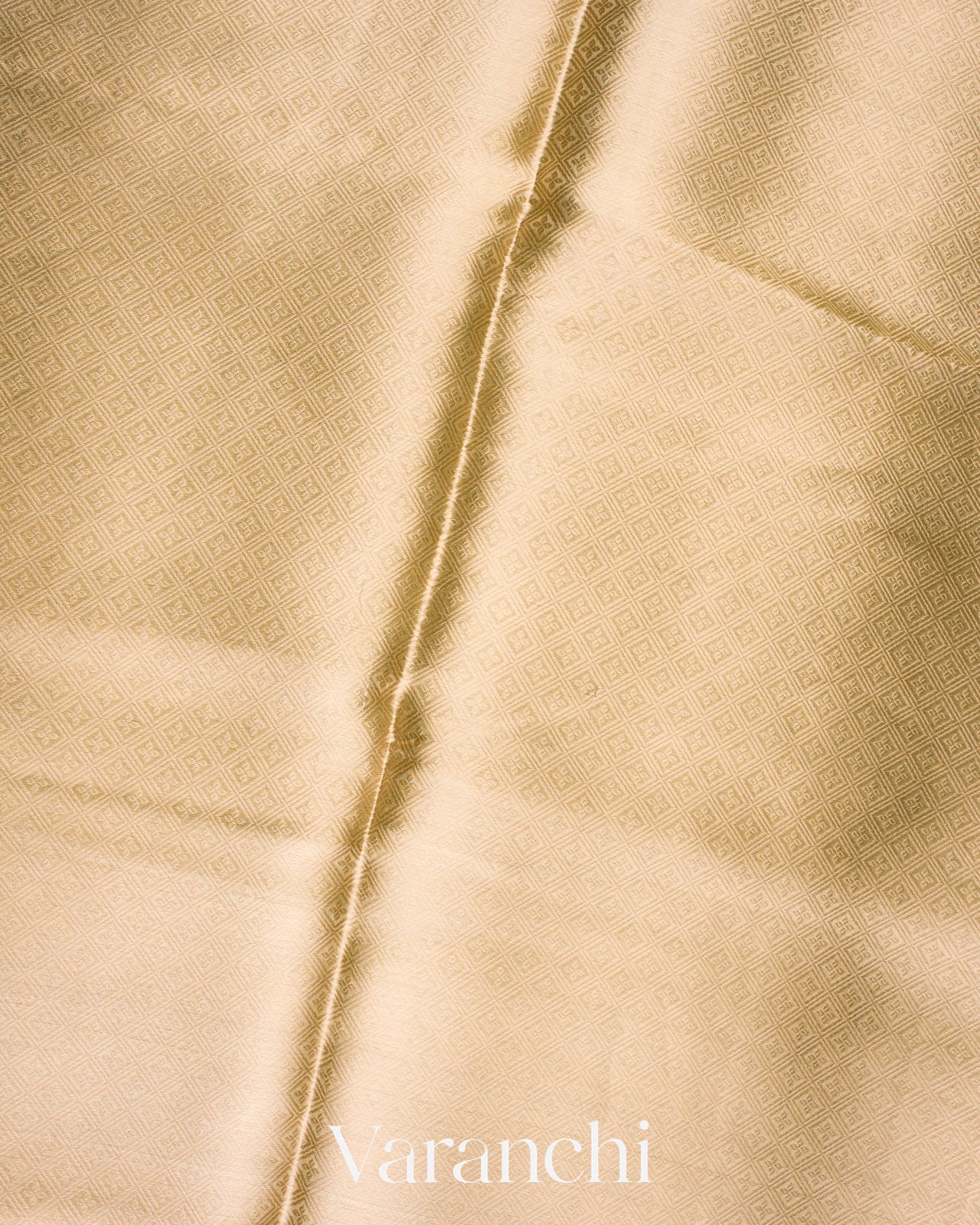 Light Green Brocade Pure Tissue Kora Silk Saree