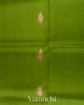 Fresh Leaf Pure Kora Silk Handloom Saree
