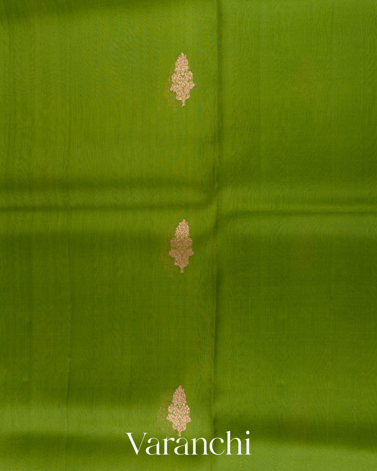 Fresh Leaf Pure Kora Silk Handloom Saree