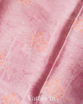 Pink Jacquard Pure Kora Tissue Silk Handloom Saree