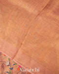 Rose Pink Embroidered Pure Tissue Kota Silk Saree