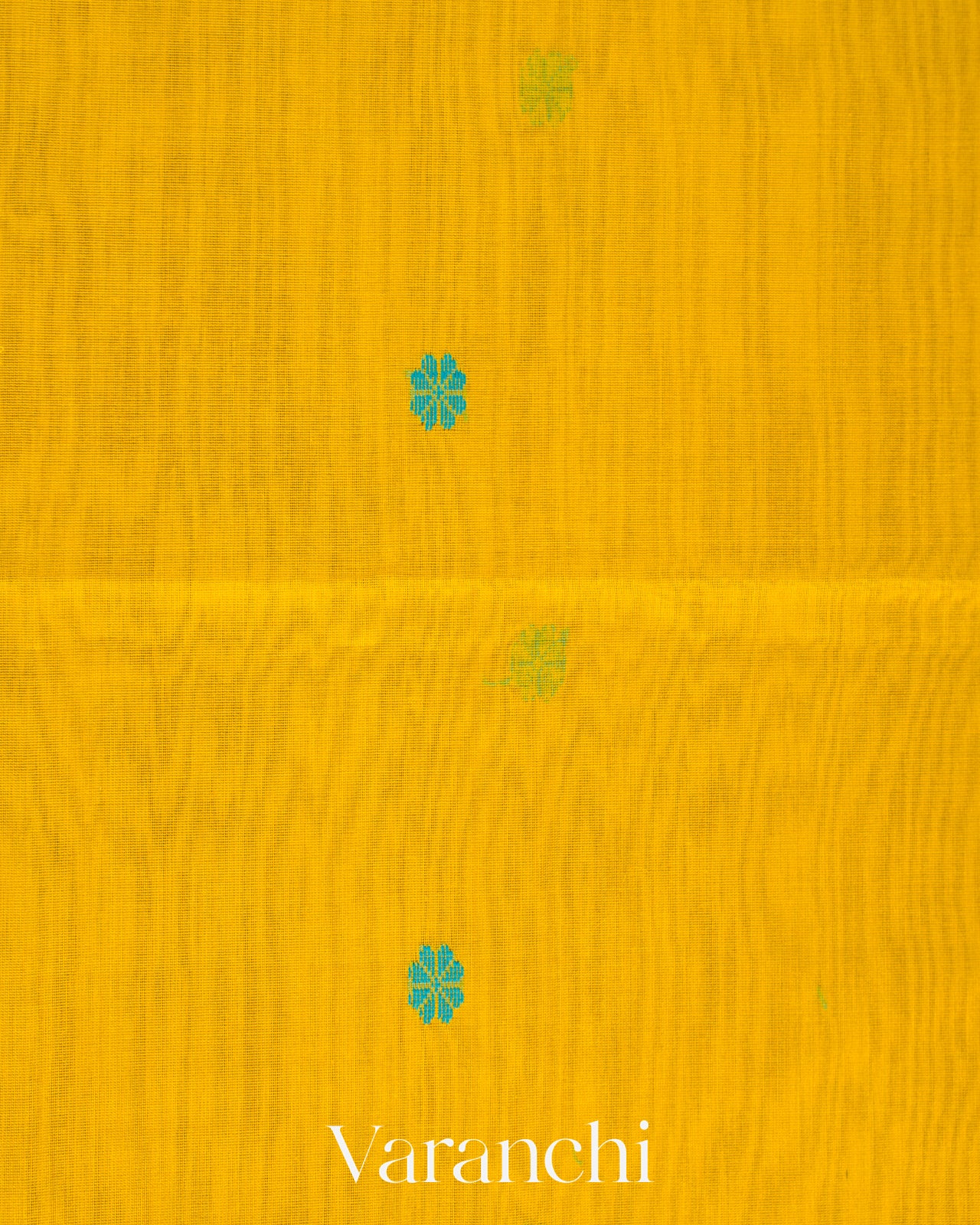 Powder Blue and Mustard Yellow Pure Maheswari Silk Cotton Tissue Handloom Saree 