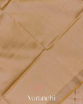 Sandalwood Yellow Embroidered Pure Mangalgiri Silk Handloom Saree