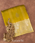 Mehandi Green Pure Mango Silk Saree