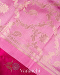 Rani Pink Pure Mango Silk Saree