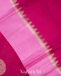 Rani Pink Pure Mango Silk Saree
