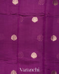 Purple Pure Mango Silk Saree
