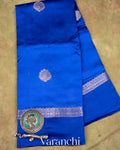 Royal Blue Pure Mango Silk Saree