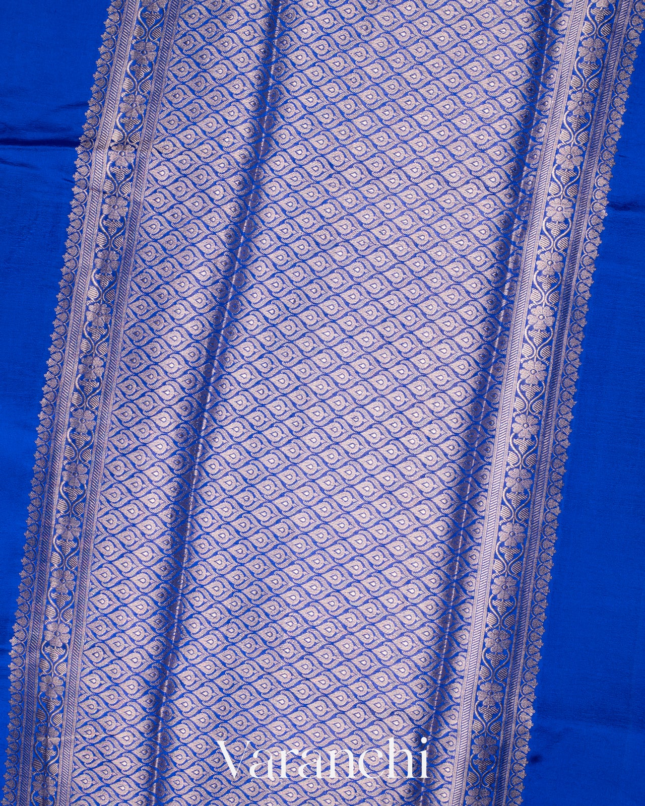 Royal Blue Pure Mango Silk Saree