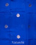 Royal Blue Pure Mango Silk Saree