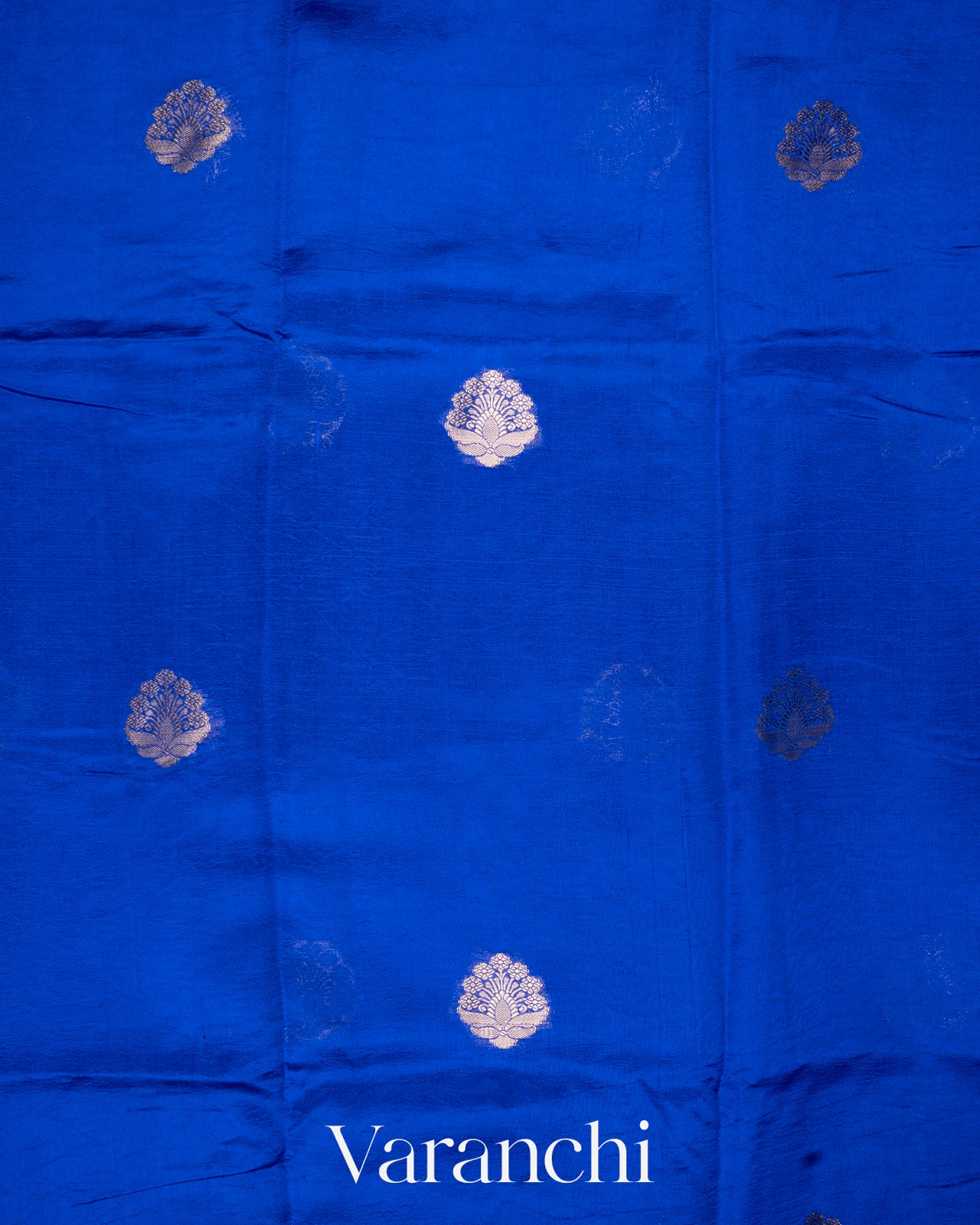 Royal Blue Pure Mango Silk Saree