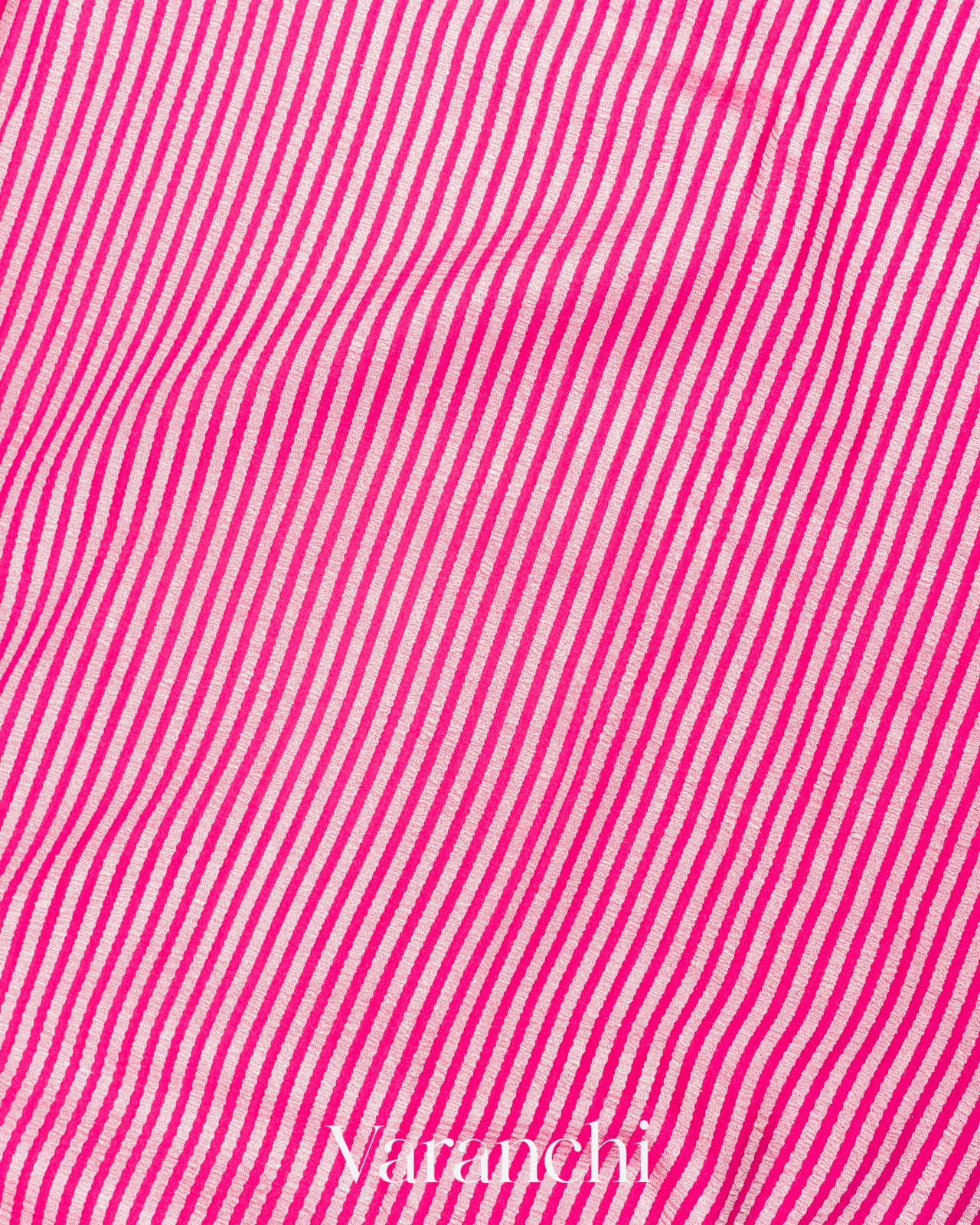 Pink Pure Crush Tissue Moonga Silk Saree