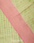 Pista Green Pure Moonga Silk Saree