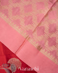 Red Pure Mango Silk Saree