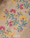 
Ivory Jamdani Pure Muslin Silk Handloom Saree
