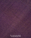 Violet with Sequin Embroidery Pure Muslin Silk Handloom Saree 
