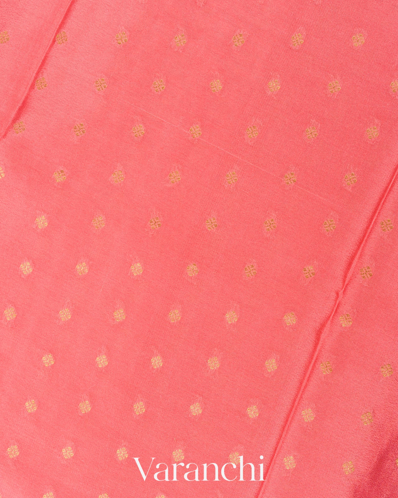 Blush Pink Pure Mysore Crepe Silk Saree 