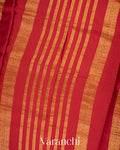 Bottle Green Pure Mysore Crepe Silk Saree