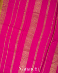 Light Brown Pure Mysore Crepe Silk Saree