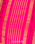 Off White Pure Mysore Crepe Silk Saree