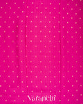 Rani Pink Pure Mysore Crepe Silk Saree