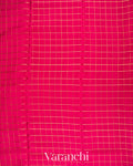 Rani Pink Pure Mysore Crepe Silk Saree