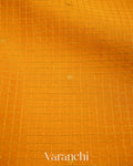 Mustard Yellow Pure Mysore Crepe Silk Saree