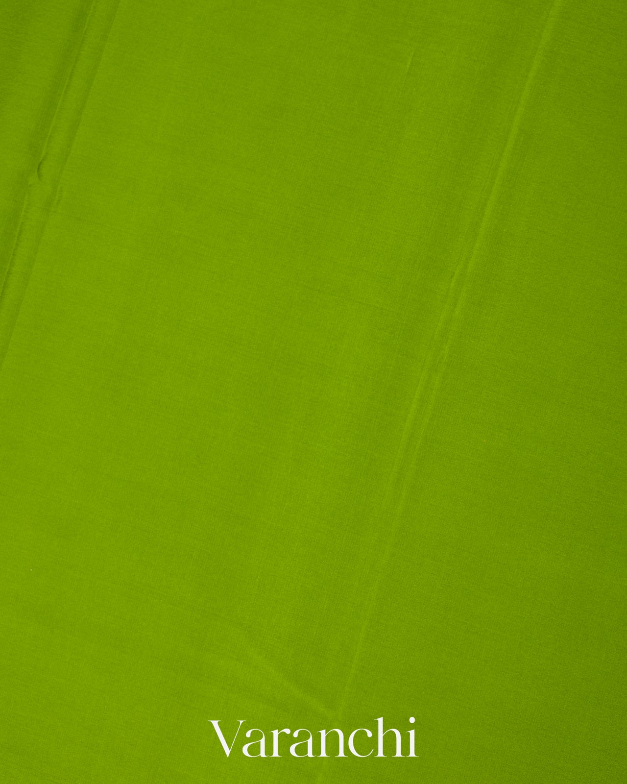 Parrot Green Pure Mysore Crepe Silk Saree