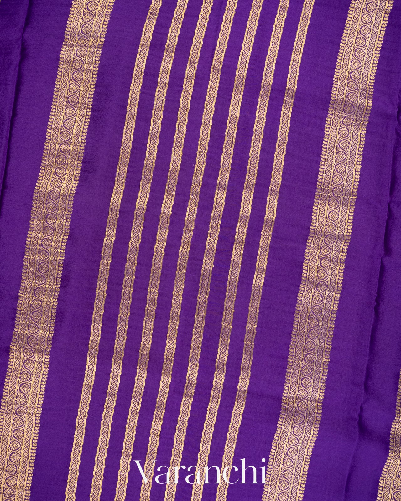 Parrot Green Pure Mysore Crepe Silk Saree