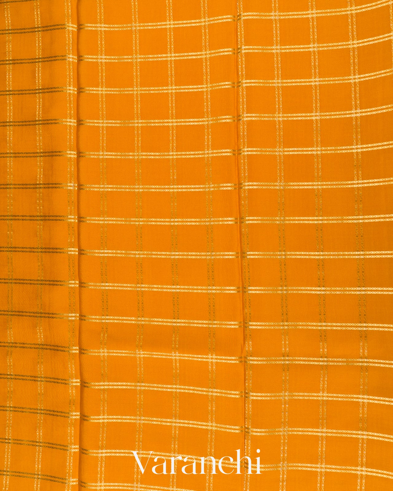 Turmeric Yellow Pure Mysore Crepe Silk Saree