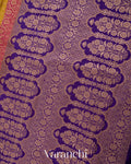 Olive Yellow Pure Crepe Silk Handloom Saree