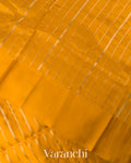 Haldi Yellow Pure Poona Silk Handloom Saree