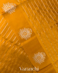 Haldi Yellow Pure Poona Silk Handloom Saree