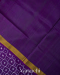 Deep Purple Pure Rajkot Patola Silk Handloom Saree 