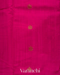 Rani Pink Pure Raw Silk Handloom Saree