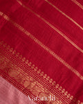 Baby Pink Pure Raw Silk Handloom Saree