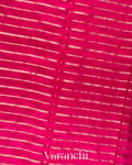 Deep Magenta Pink Poona Silk Handloom Saree