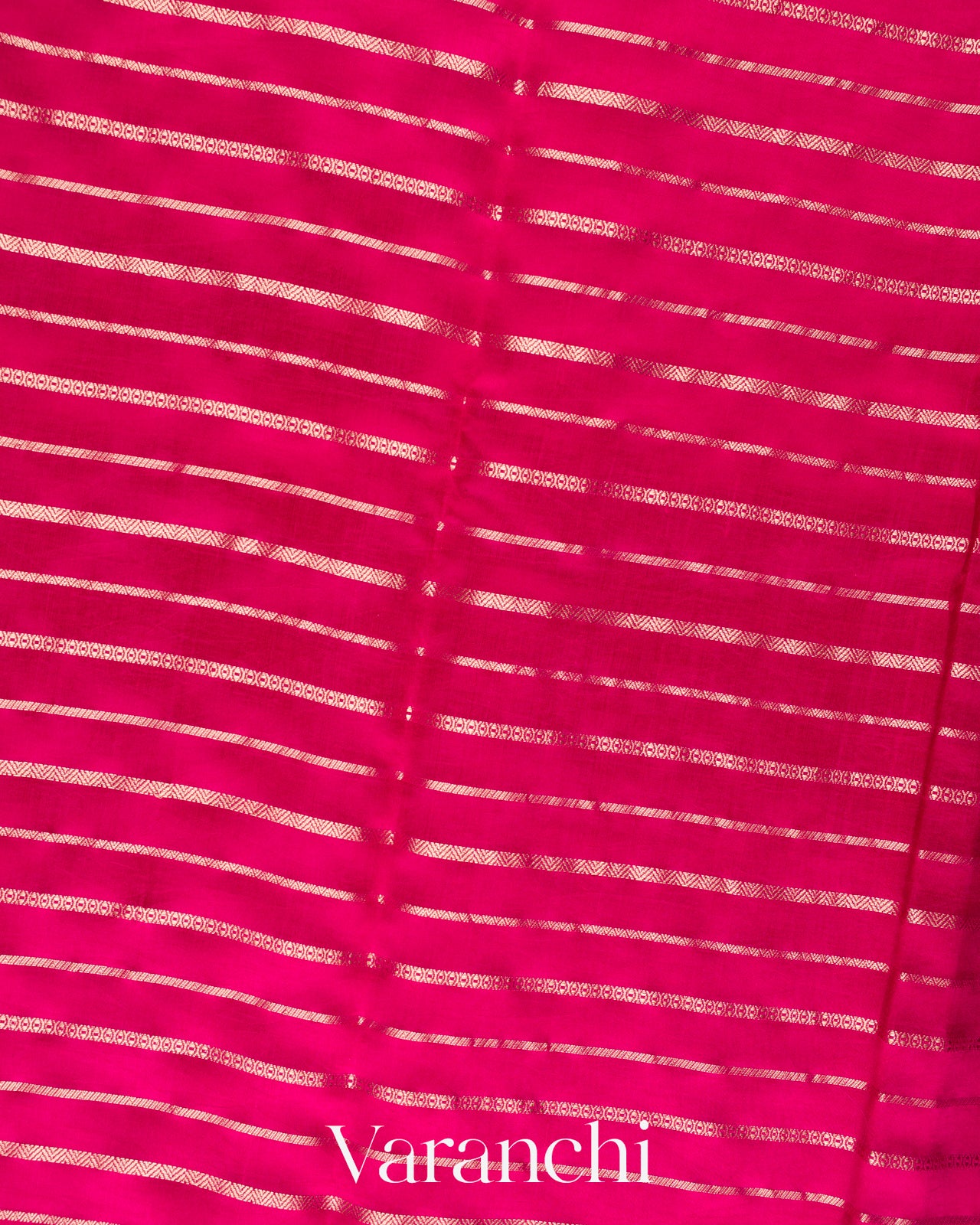 Deep Magenta Pink Poona Silk Handloom Saree