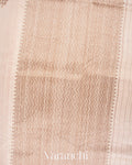 Off White Raw Silk Handloom Saree