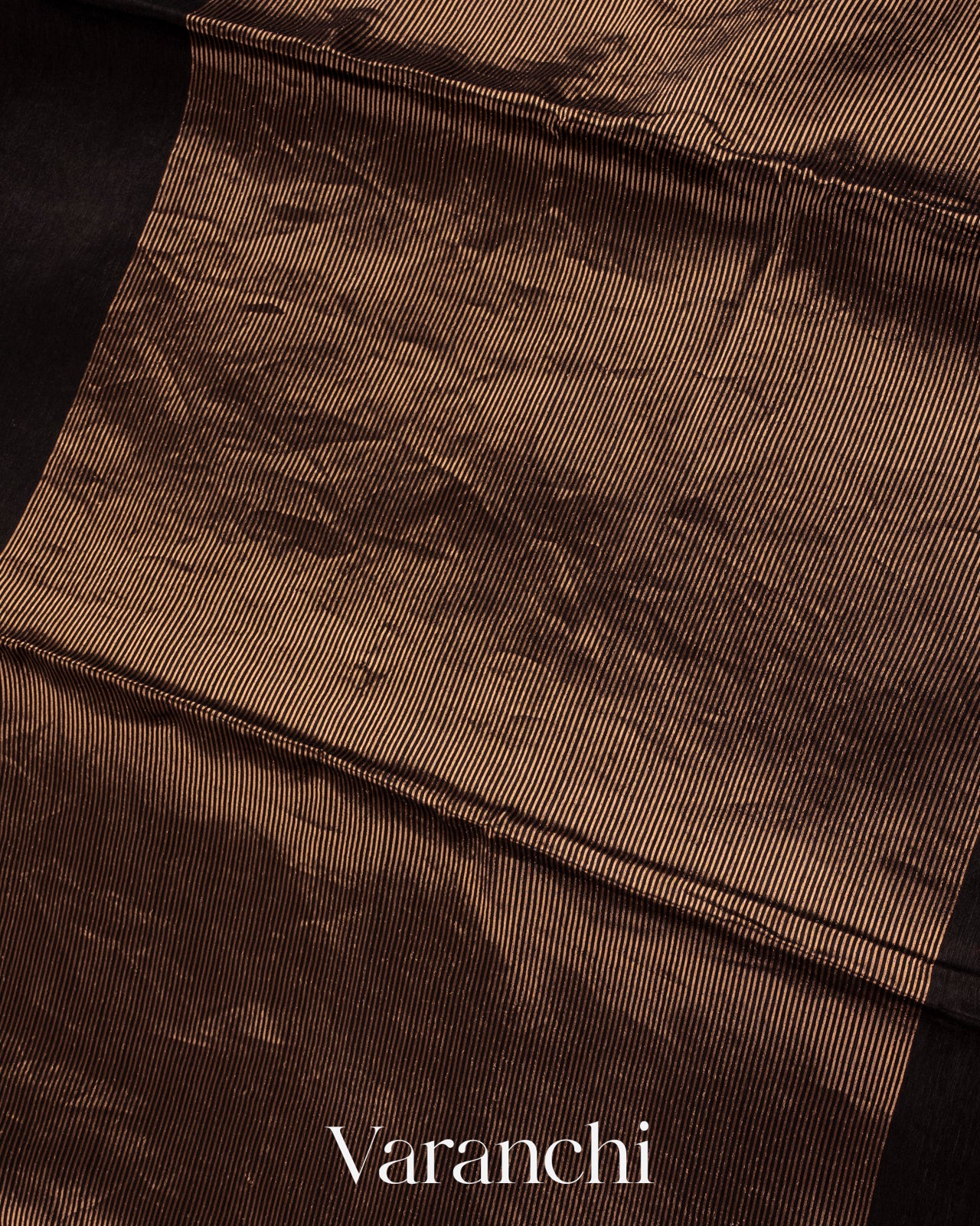 Black Jamdani Pure Silk Linen Handloom Saree