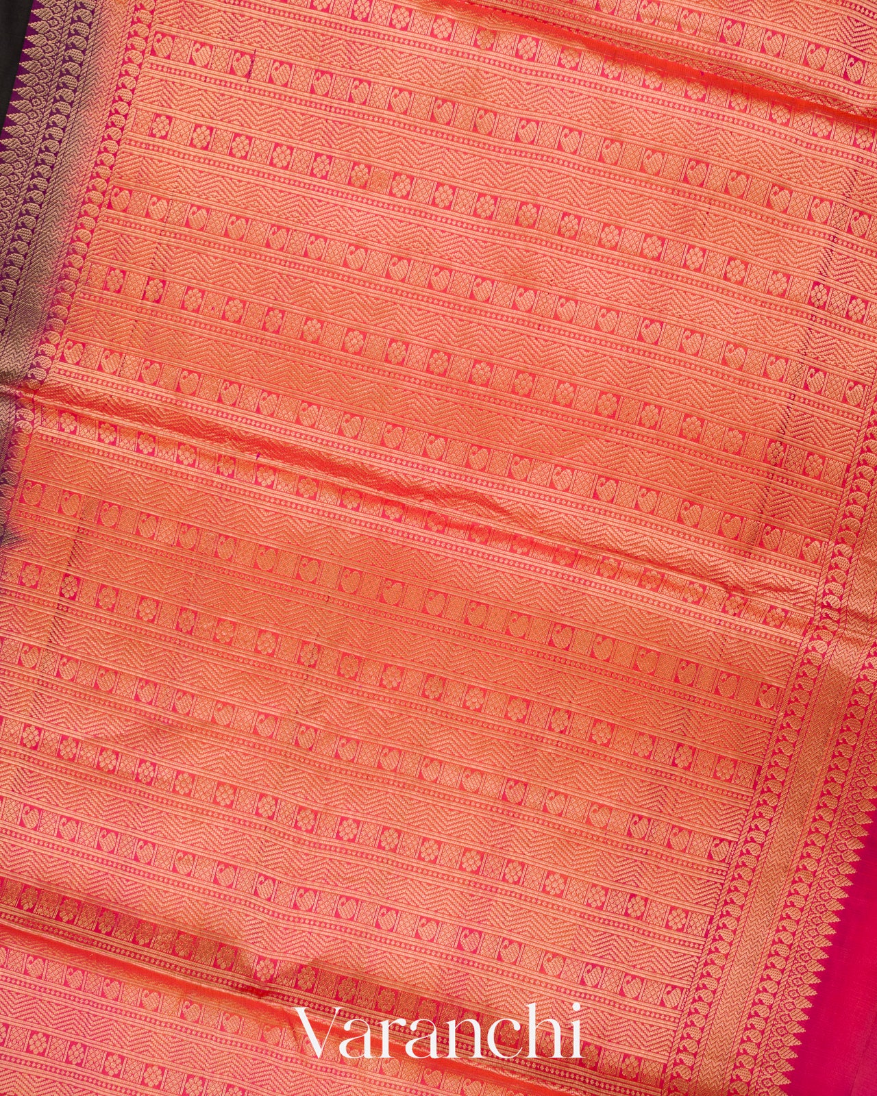 Soft Black Pure Soft Silk Handloom Saree