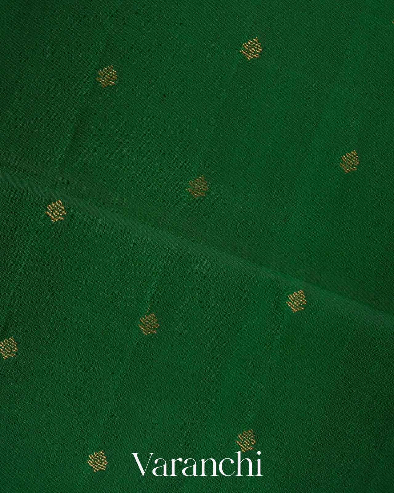 Bottle Green Pure Soft Silk Handloom Saree