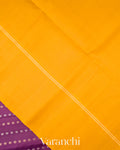 Mulberry Purple Pure Soft Silk Handloom Saree
