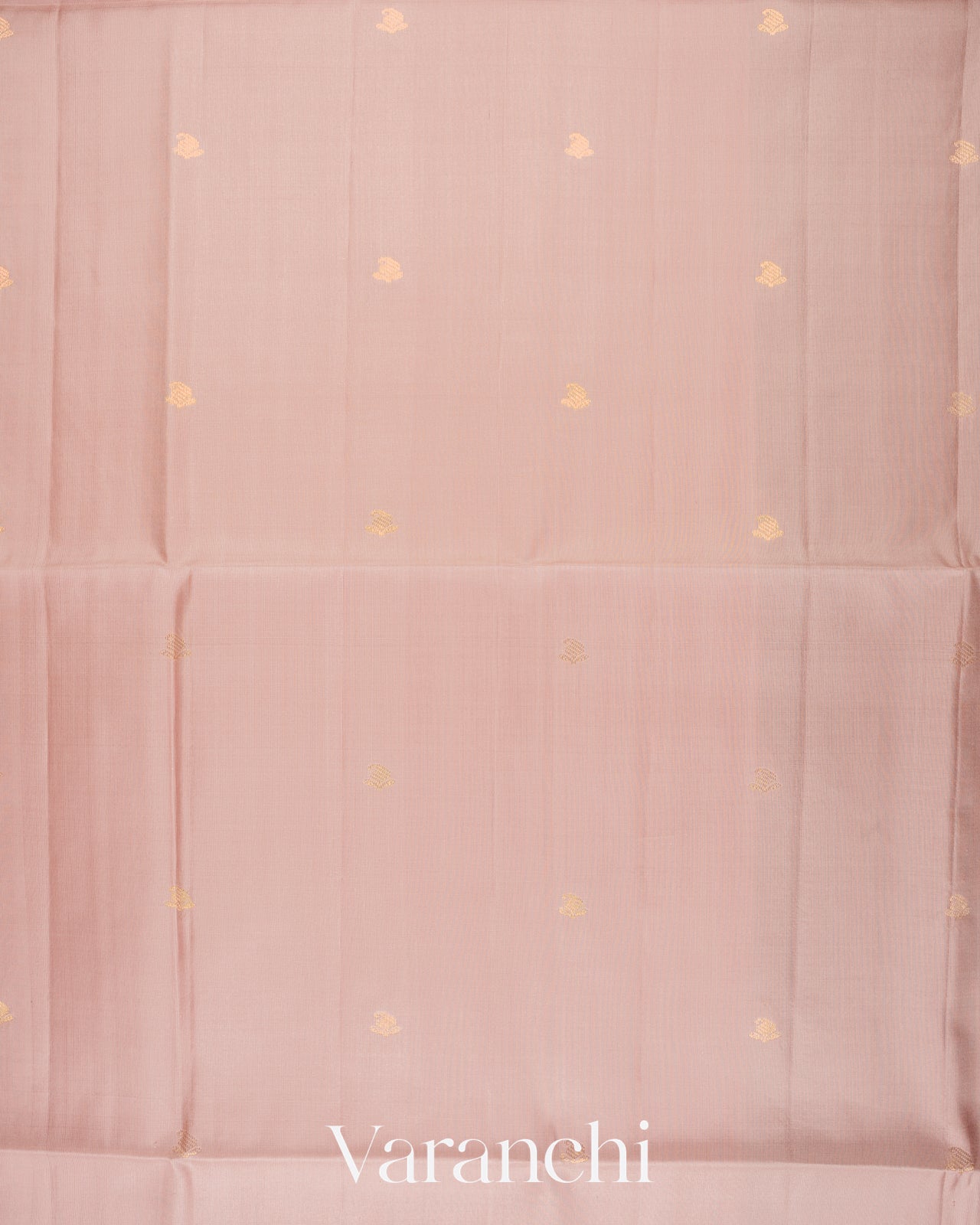 Powdered Rose Mauven Pure Soft Silk Handloom Saree