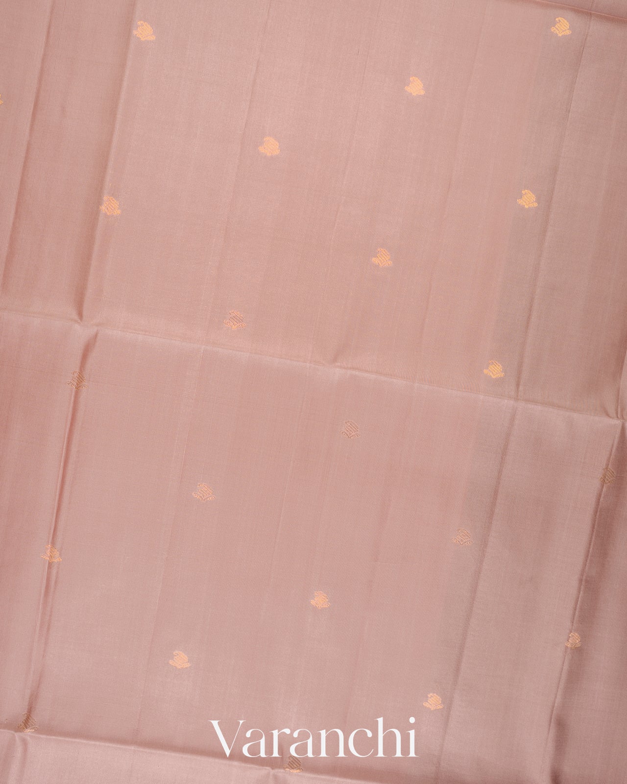 Powdered Rose Mauven Pure Soft Silk Handloom Saree