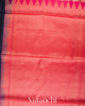 Navy Blue Pure Soft Silk Handloom Saree