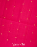 Rani Pink Pure Soft Silk Handloom Saree